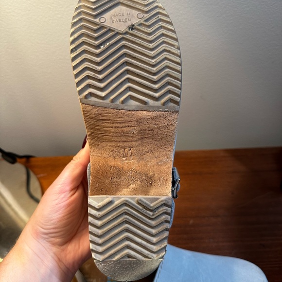 MIA Pale Blue Clogs - Picture 3 of 3